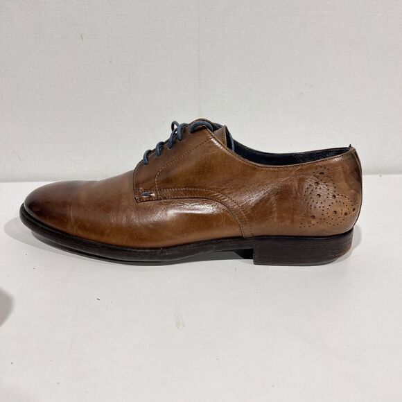 To Boot New York Adam Derrick Brown Lace Up Dress Shoes Men's Sz 10 108214 - Picture 5 of 11